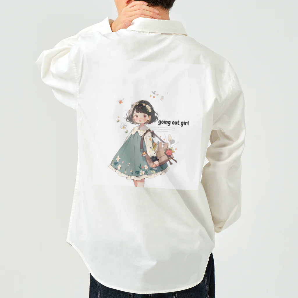 piyotanpiのgoing out girl Work Shirt