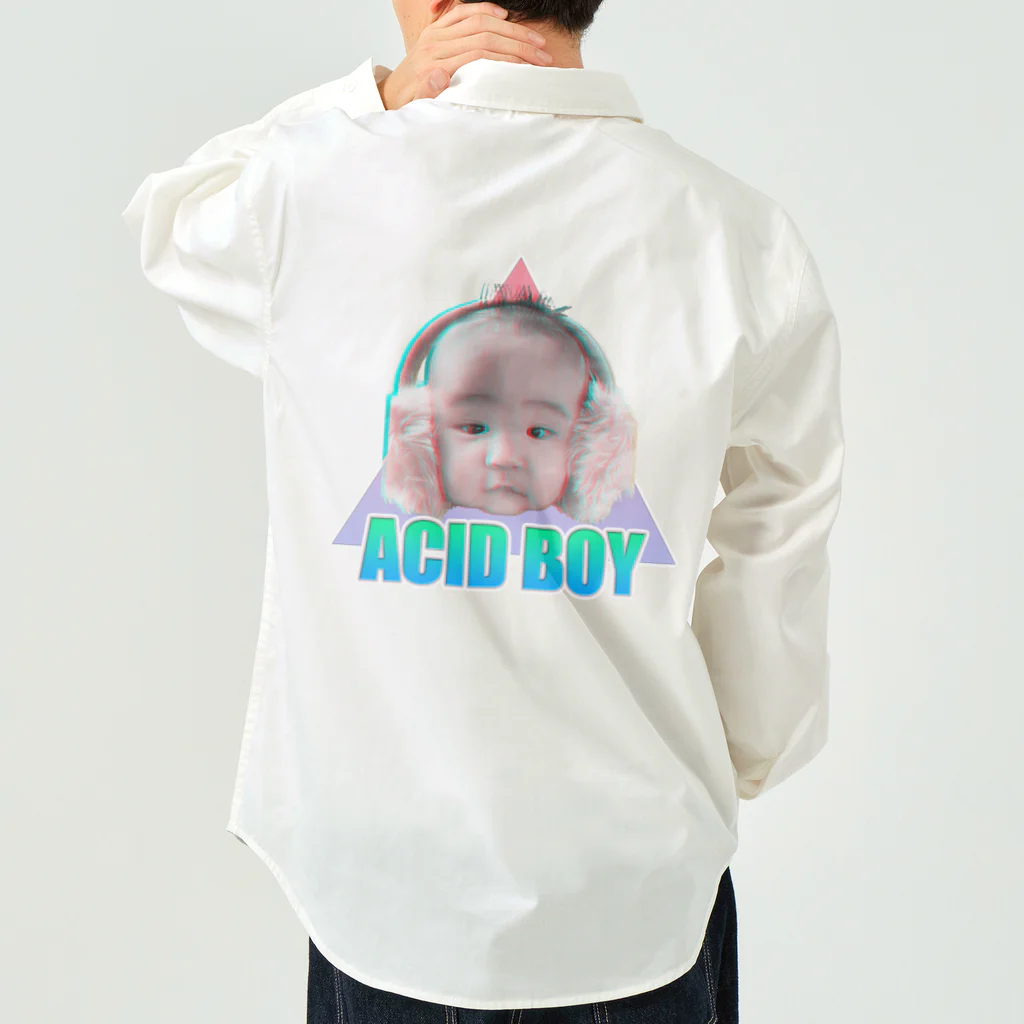 てくのちゃんのクソカワACID BOY Work Shirt