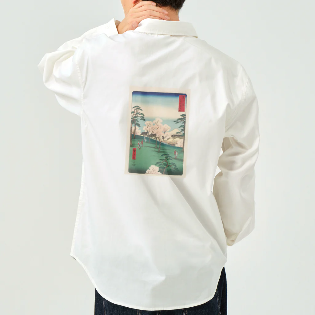 浮世絵屋の広重「冨二三十六景⑧　東都あすか山」歌川広重の浮世絵 Work Shirt