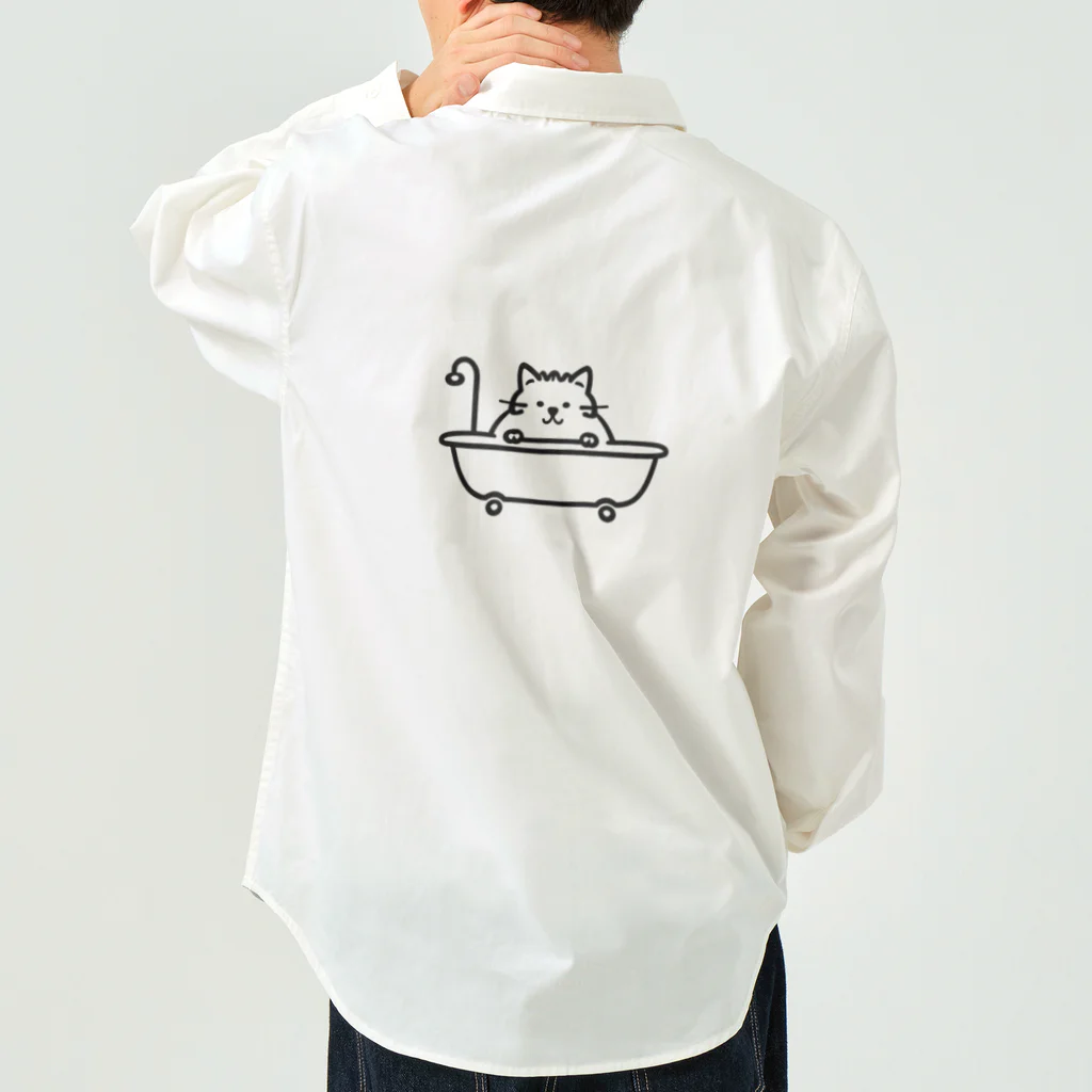 NIANのバスタブネコ Work Shirt