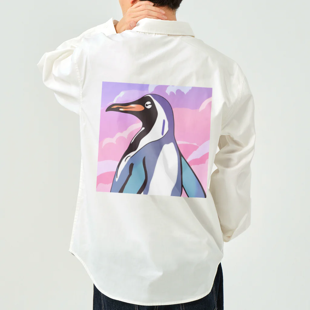 genki121227のお茶目なペンギン Work Shirt