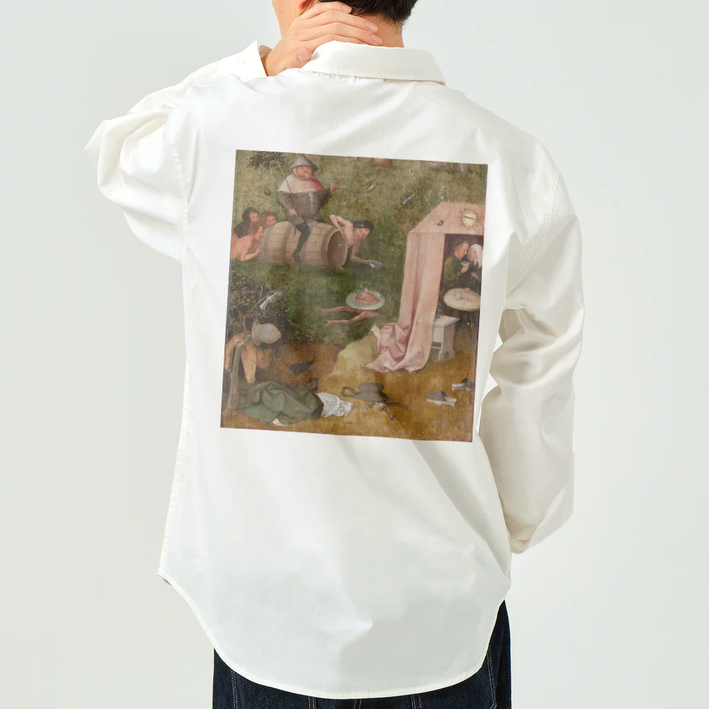 世界美術商店の大食と快楽の寓意 / Allegory of Intemperance Work Shirt