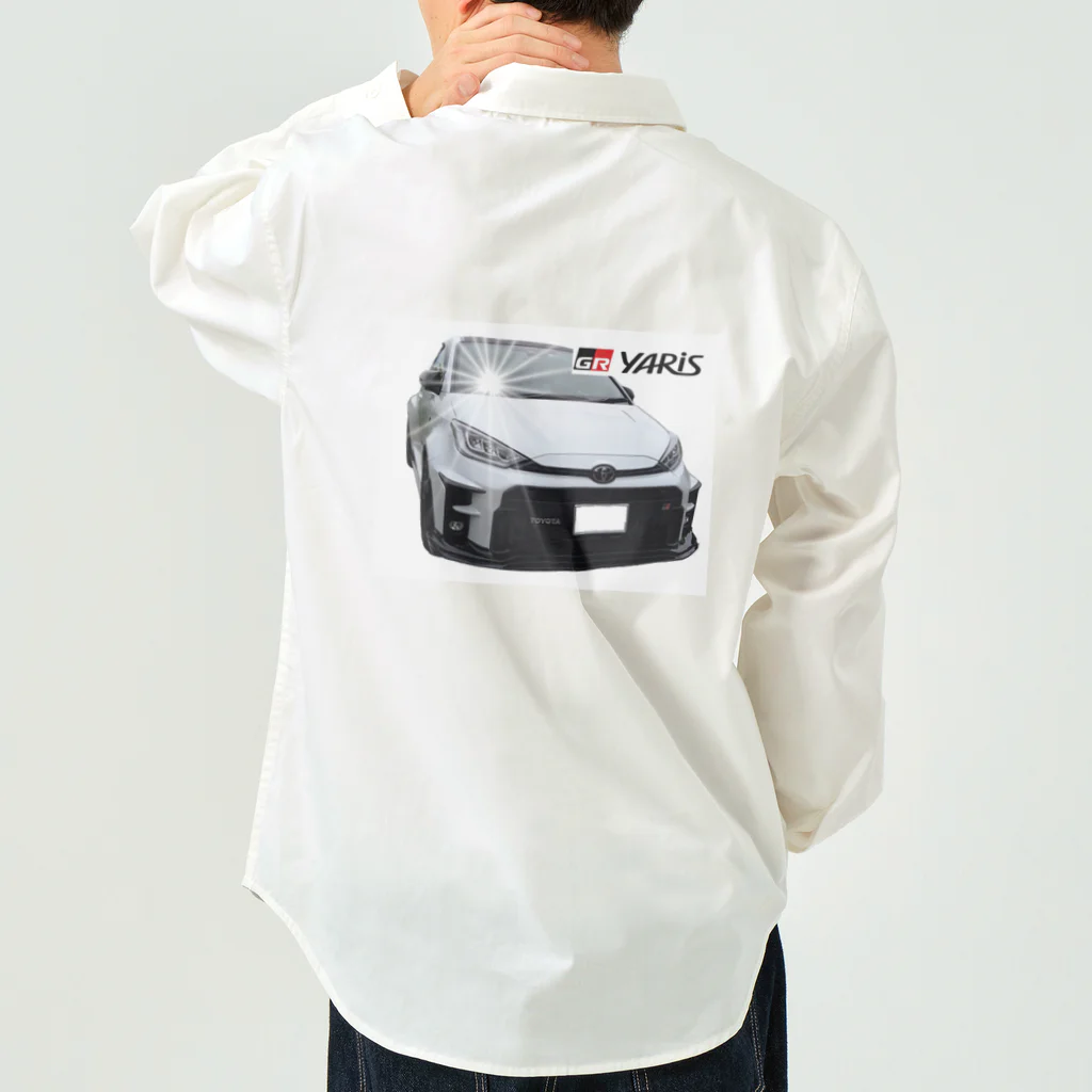 GRヤリスプリントグッズのTOYOTA 　GRヤリスのプリントグッズ Work Shirt