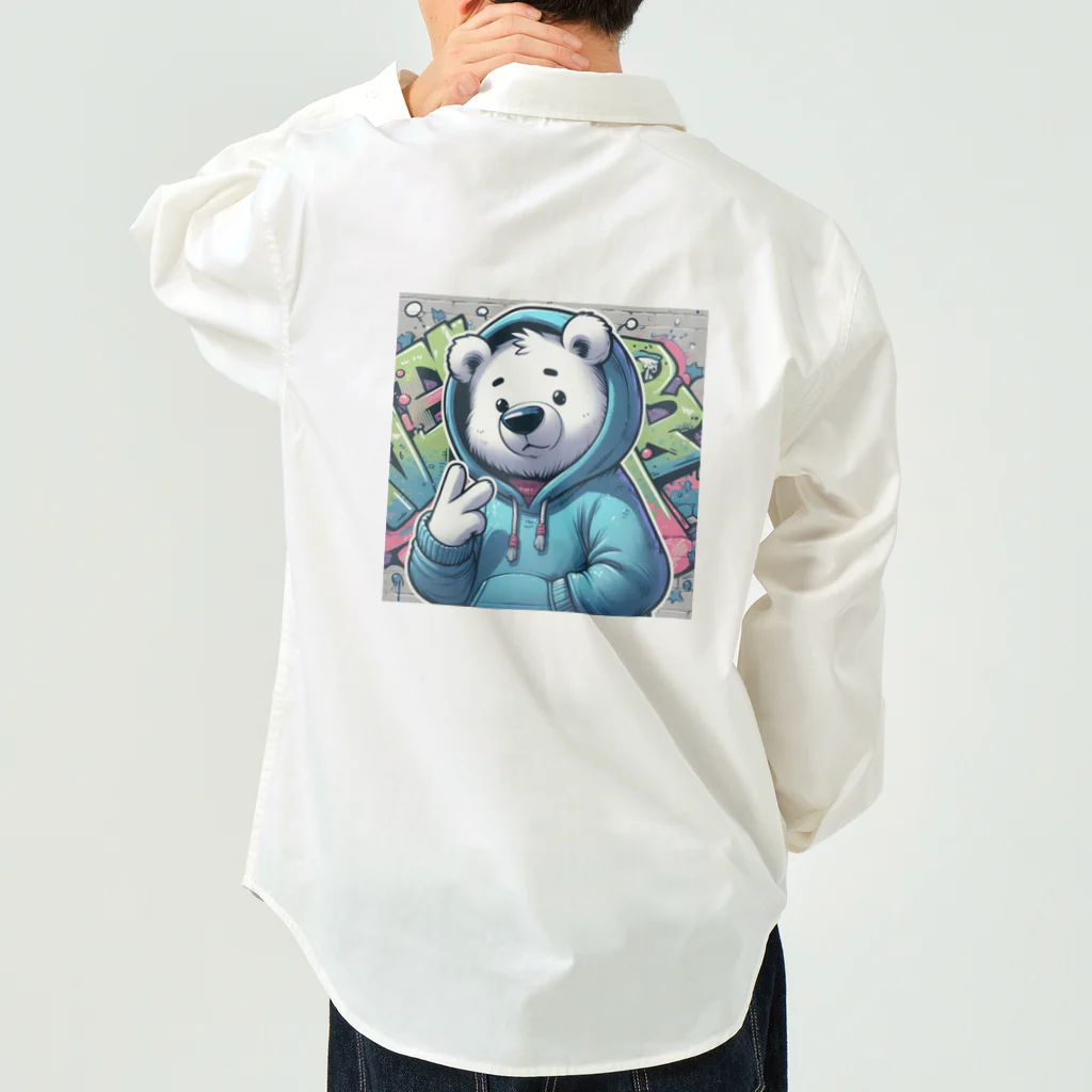 shishimaru444のHACCHYAKE SHIROKUMA Work Shirt