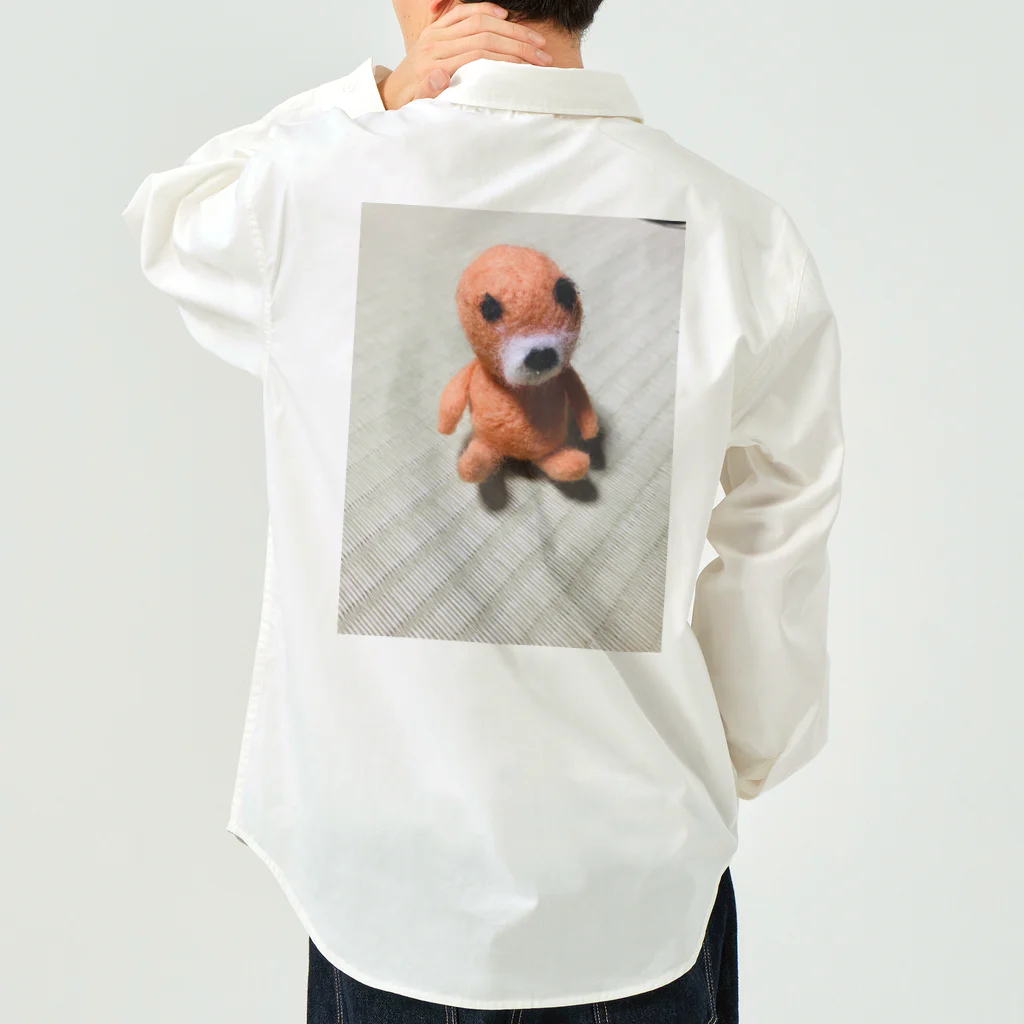 ポメラニアンのアリスくんの謎の生き物 Work Shirt