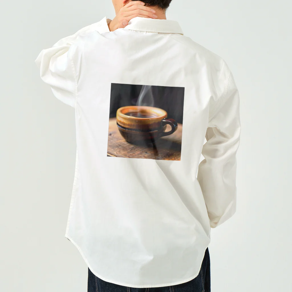 小物屋の夜更かし珈琲 Work Shirt