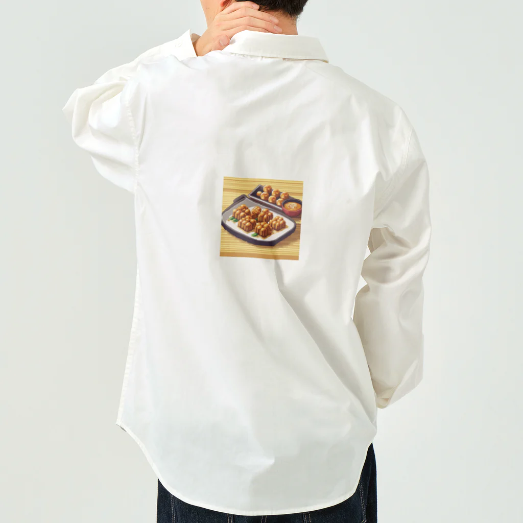 kawaiidoubututatiのカレーたこやき Work Shirt