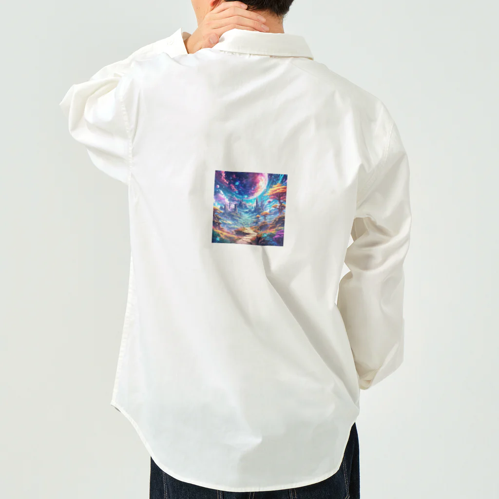 moon star ☪︎の異空間3 ワークシャツ