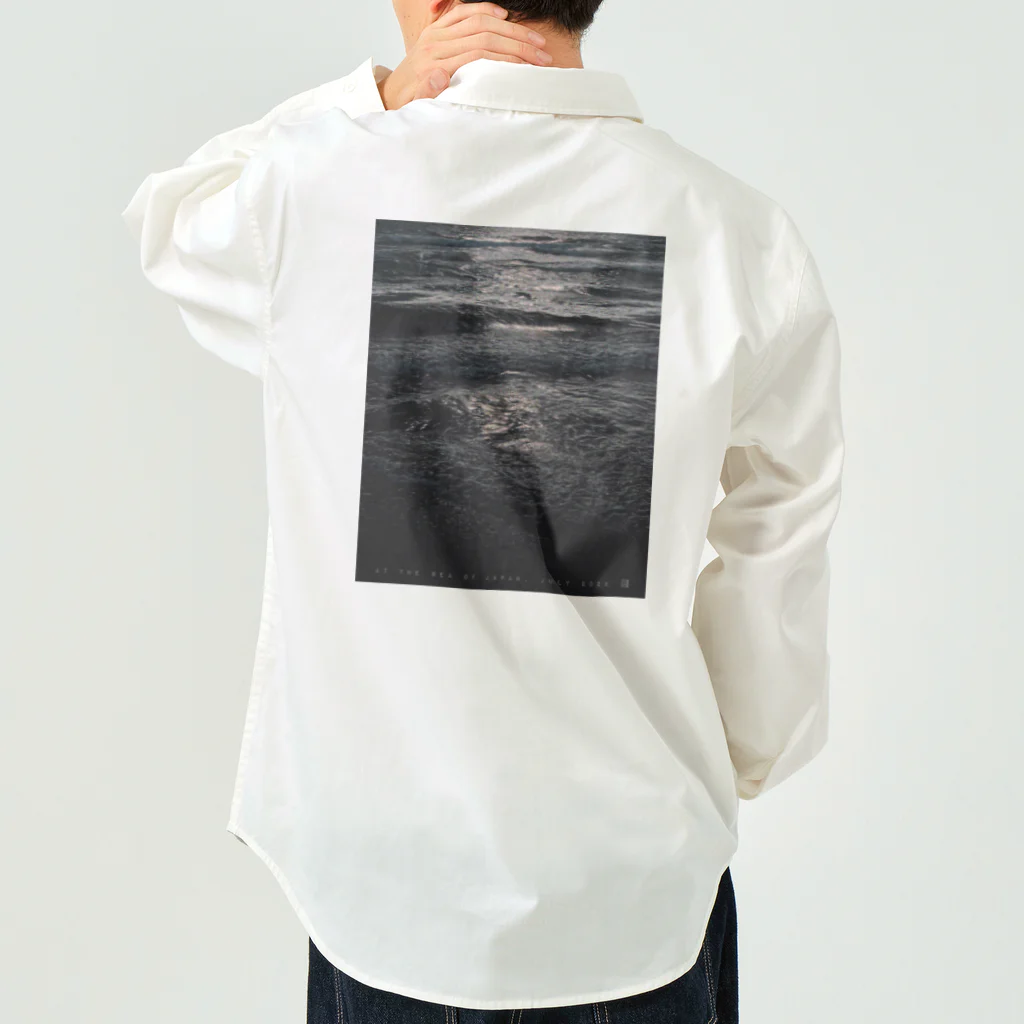 宇田川海胆界/u2sukeの黒い海 ワークシャツ