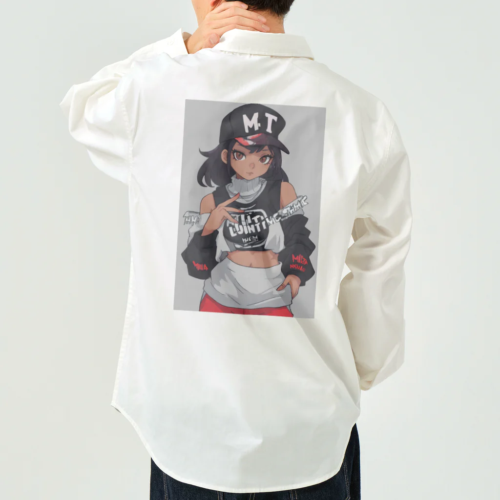 RYU_RYUのhip-hop レディース ワークシャツ