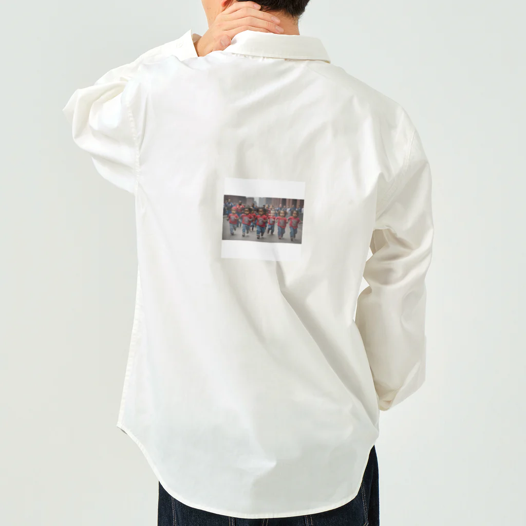 無名のお店の可愛い子供たち Work Shirt