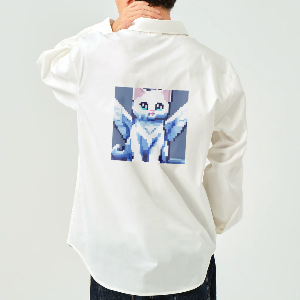 青空地域猫集会《遊》の多分助けてくれるタイプの猫 Work Shirt