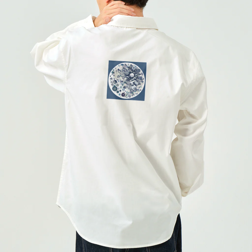 hally_hallyのおばけプラネット_2 Work Shirt