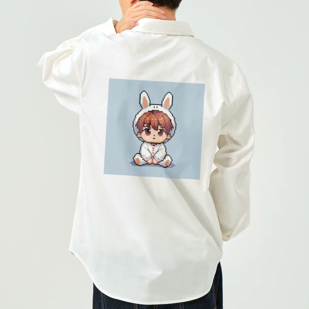 ユサユサしてるキャラクターショップのユサユサしながらそんなめでこっちをみつめないで Work Shirt