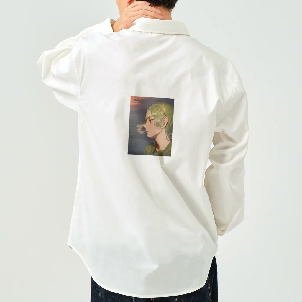 bigbamboofamilyのモデル　TOHIRO ワークシャツ