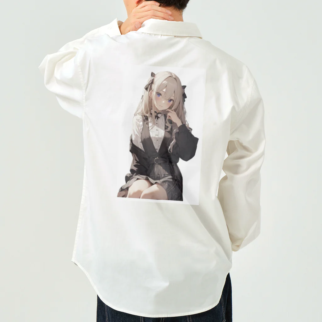 ビッグスマイルライフの金髪美女 Work Shirt