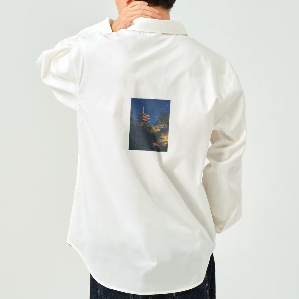 AQUAMETAVERSEの五重塔　なでしこ1478 Work Shirt