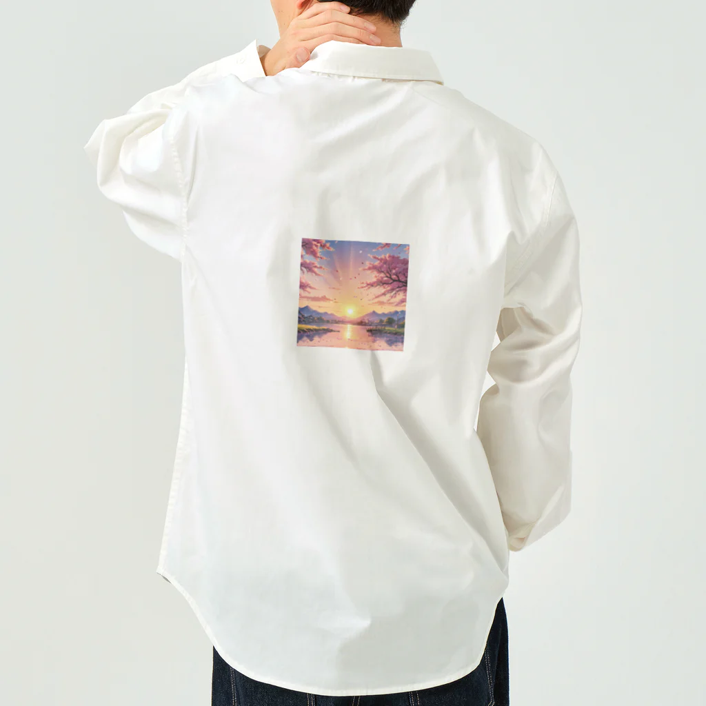 ここのよていの桜の季節2 Work Shirt