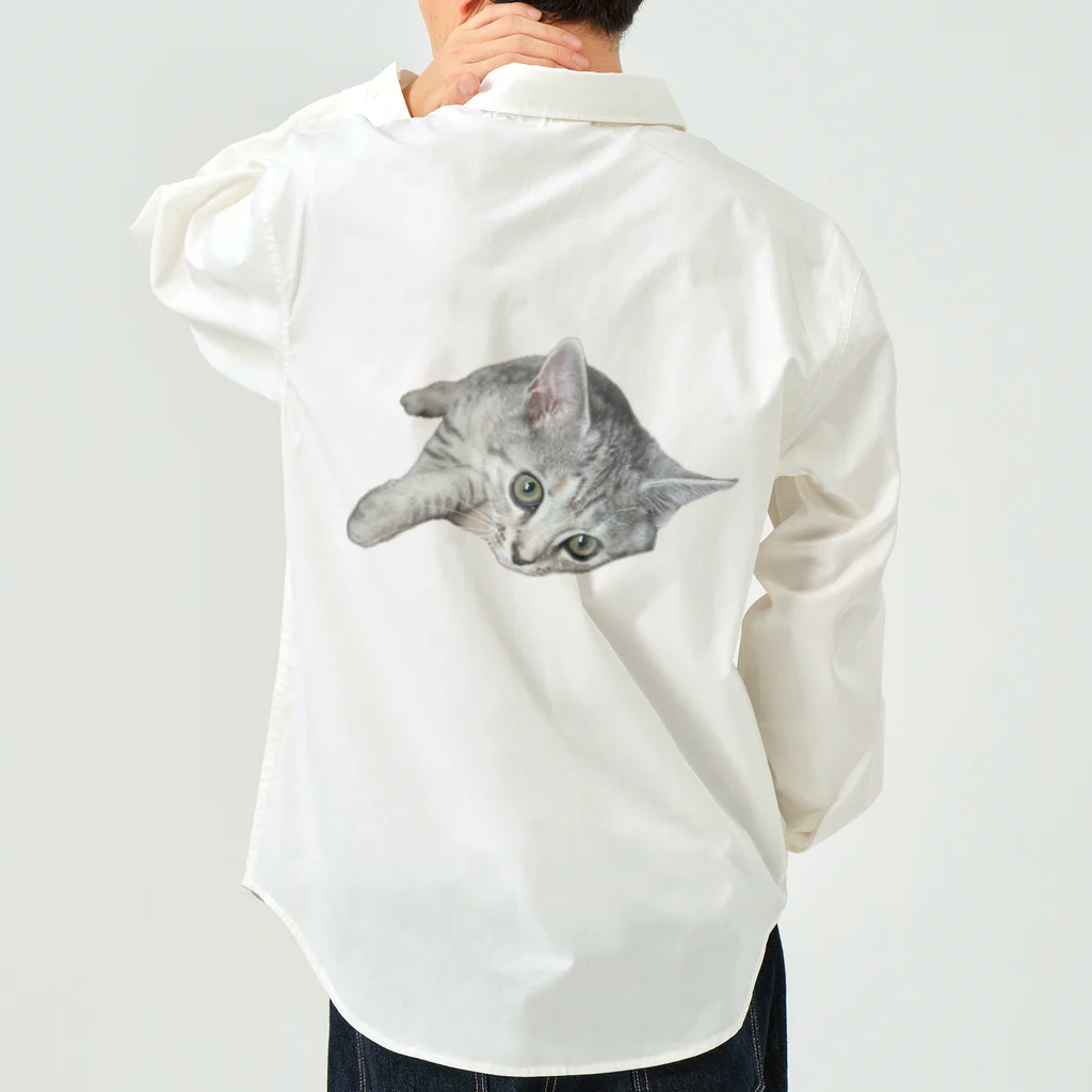 Mashlyのだらけマンチカンにゃん Work Shirt