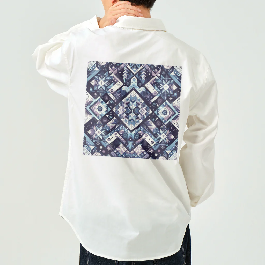 幾何学模様ラボの幾何学模様ラボ5 Work Shirt