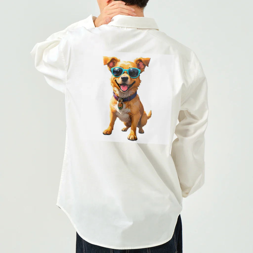 studio eizoのおいら波乗り🐕犬サーファー🏄 Work Shirt