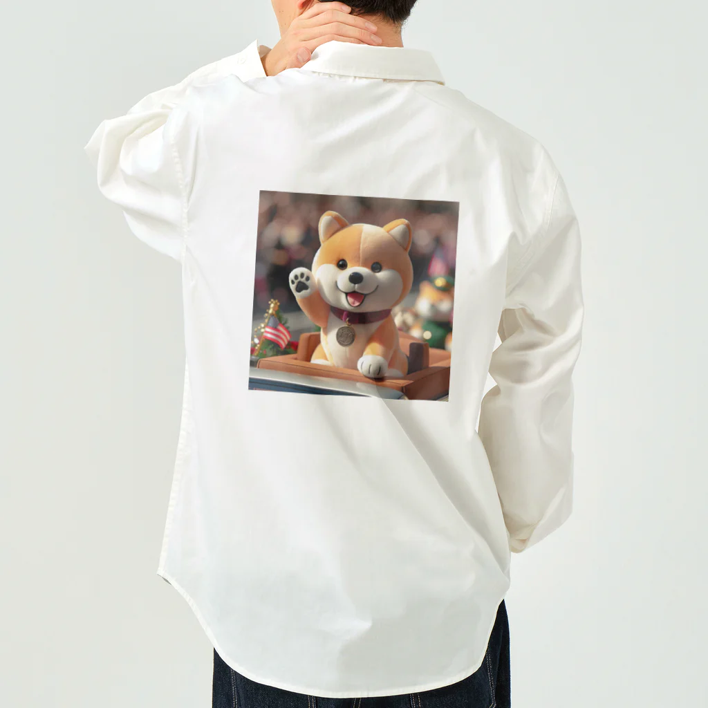 dcgnori／ワンコ画像の凱旋パレードメダリスト柴犬 Work Shirt