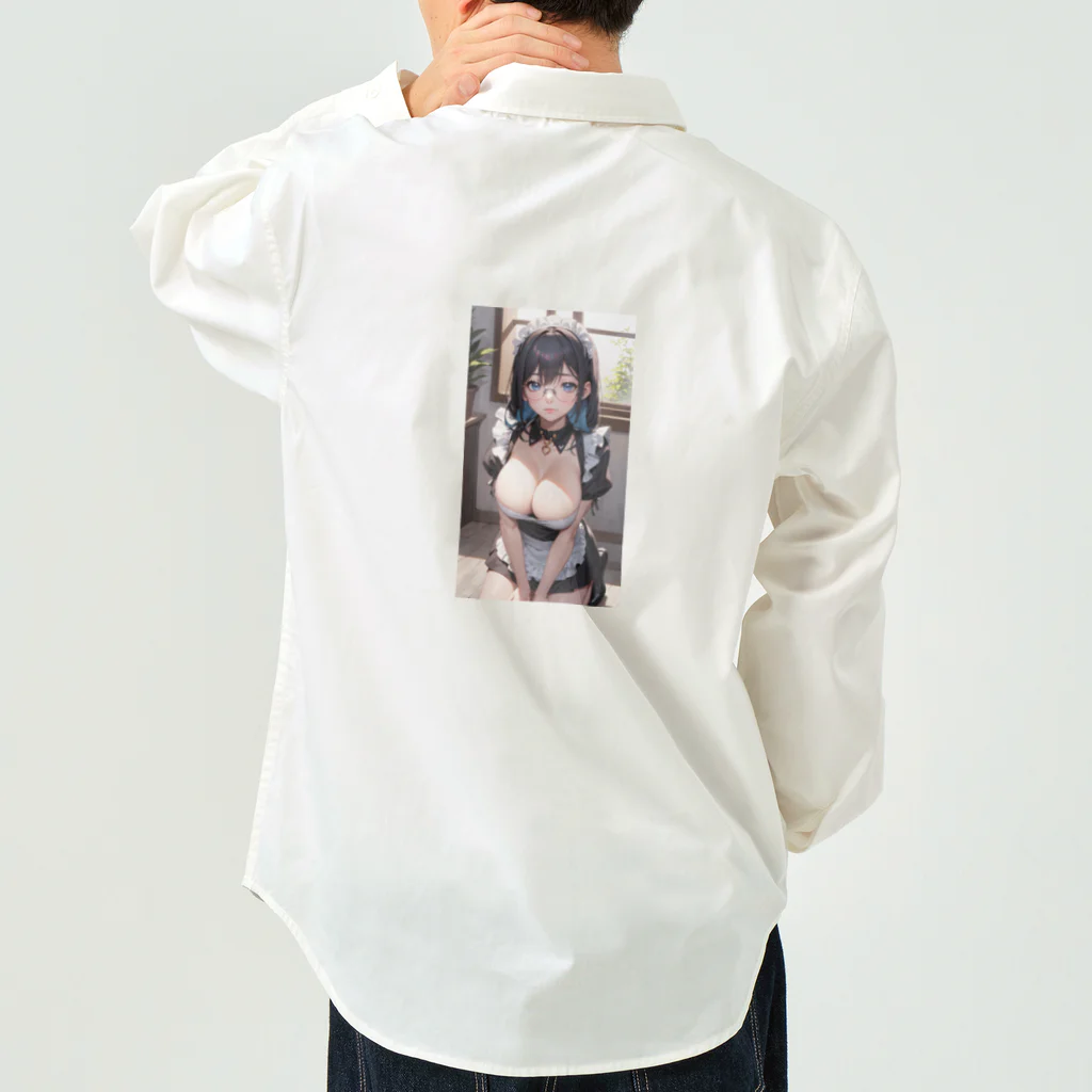 美少女学院の黒髪美少女　美鈴ちゃん　メイド Work Shirt