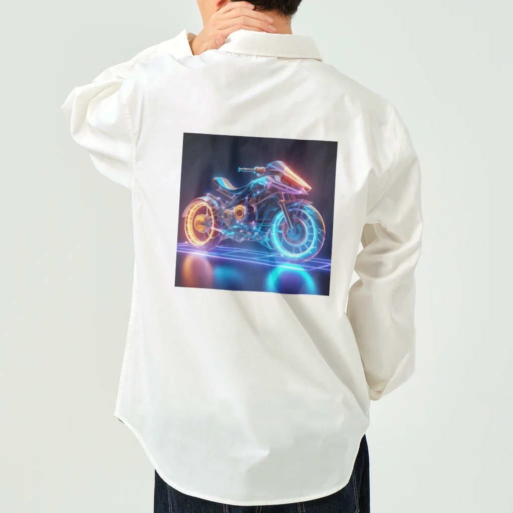 kenny777のバイクホログラム Work Shirt