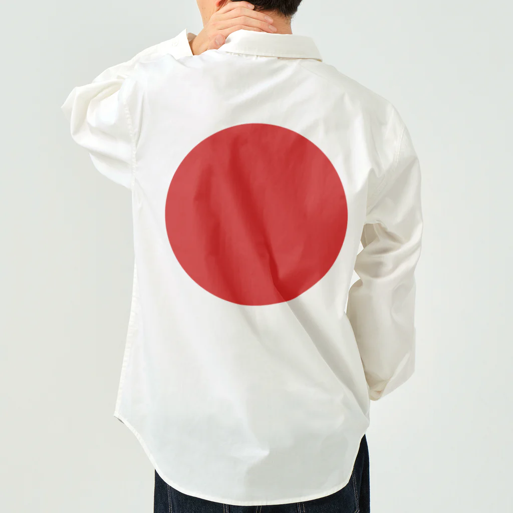 お絵かき屋さんの日本の国旗 Work Shirt