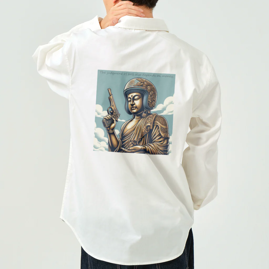 shime_savaの地獄の沙汰も金次第 Work Shirt