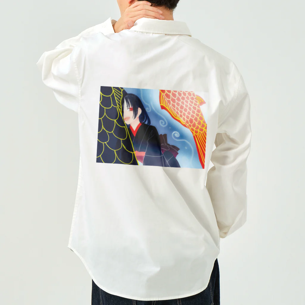 四足歩行と宙返りの鯉の滝登り2024 Work Shirt