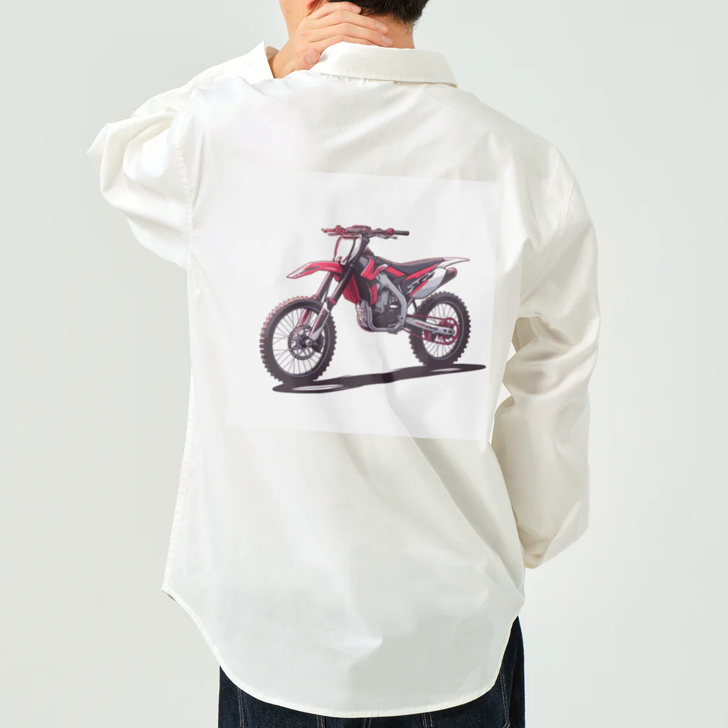 Bikers' Galleryのオフロードバイク デザイン モトクロス  Work Shirt