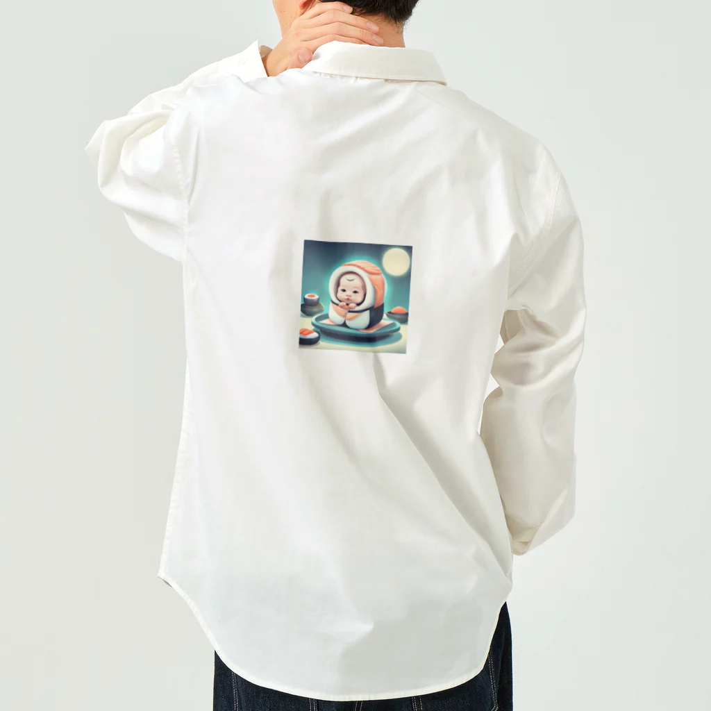 kumak0のお寿司の赤ちゃん Work Shirt