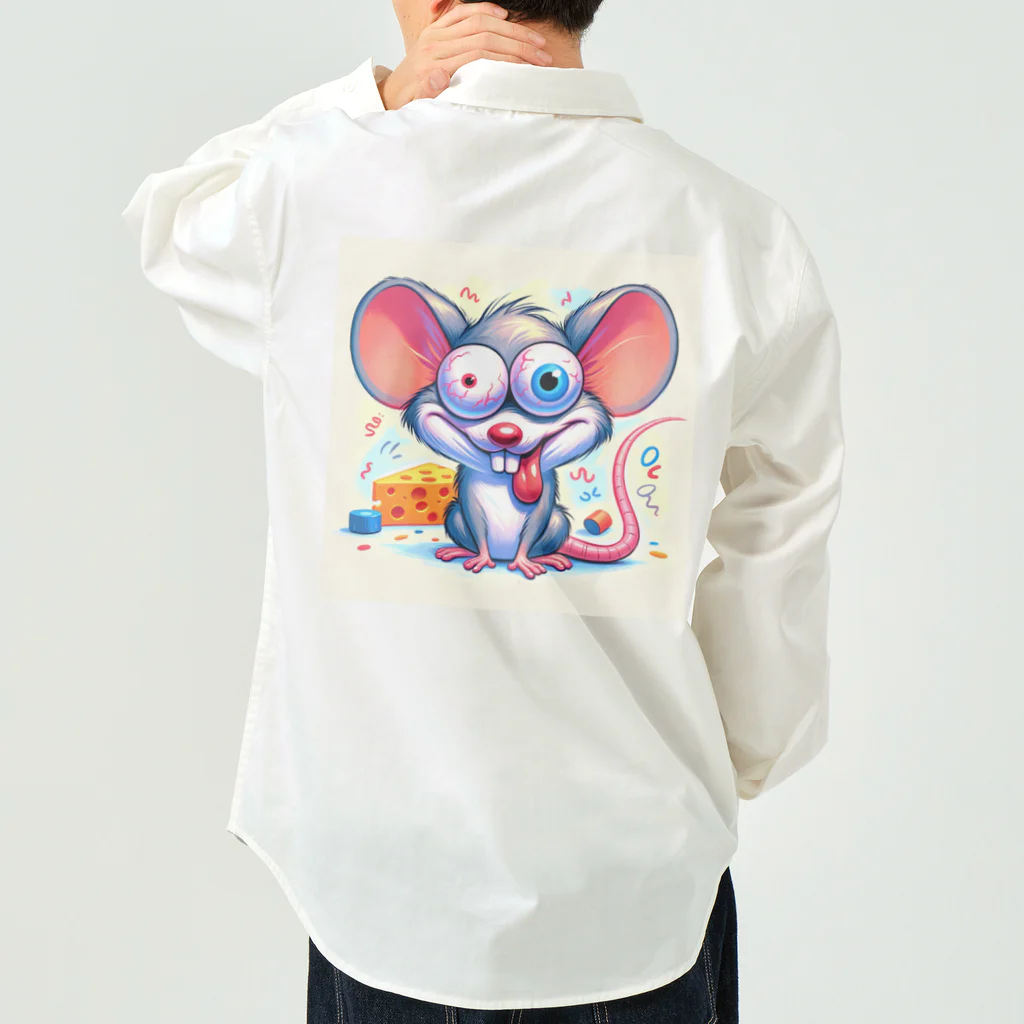 funny-itemsのパニックマウス Work Shirt