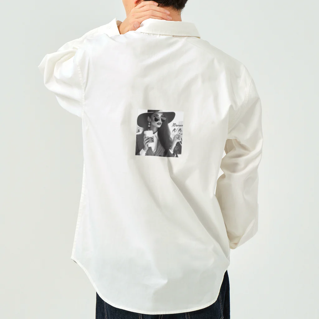 kou's shopの海外ガールのグッズ Work Shirt