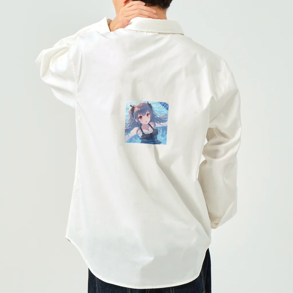 SWQAのプールを楽しむjk Work Shirt