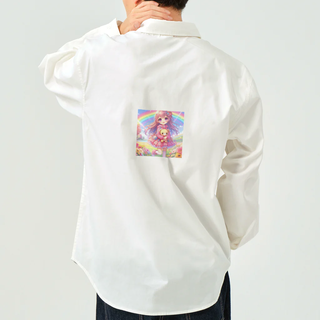 aaammmamのロリ　少女　ピンク髪 Work Shirt