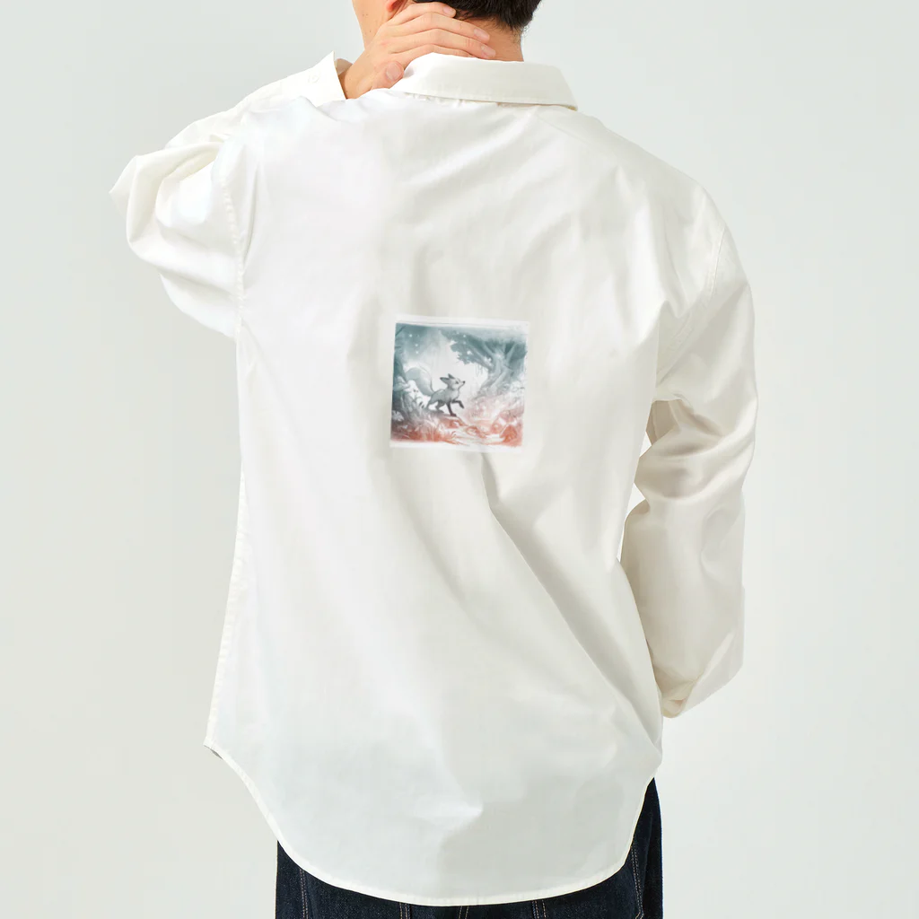 R Uの狐の冒険：魔法の森 Work Shirt