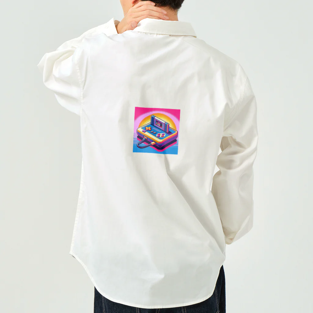 ドット職人のピクセルアート　レトロゲーム Work Shirt