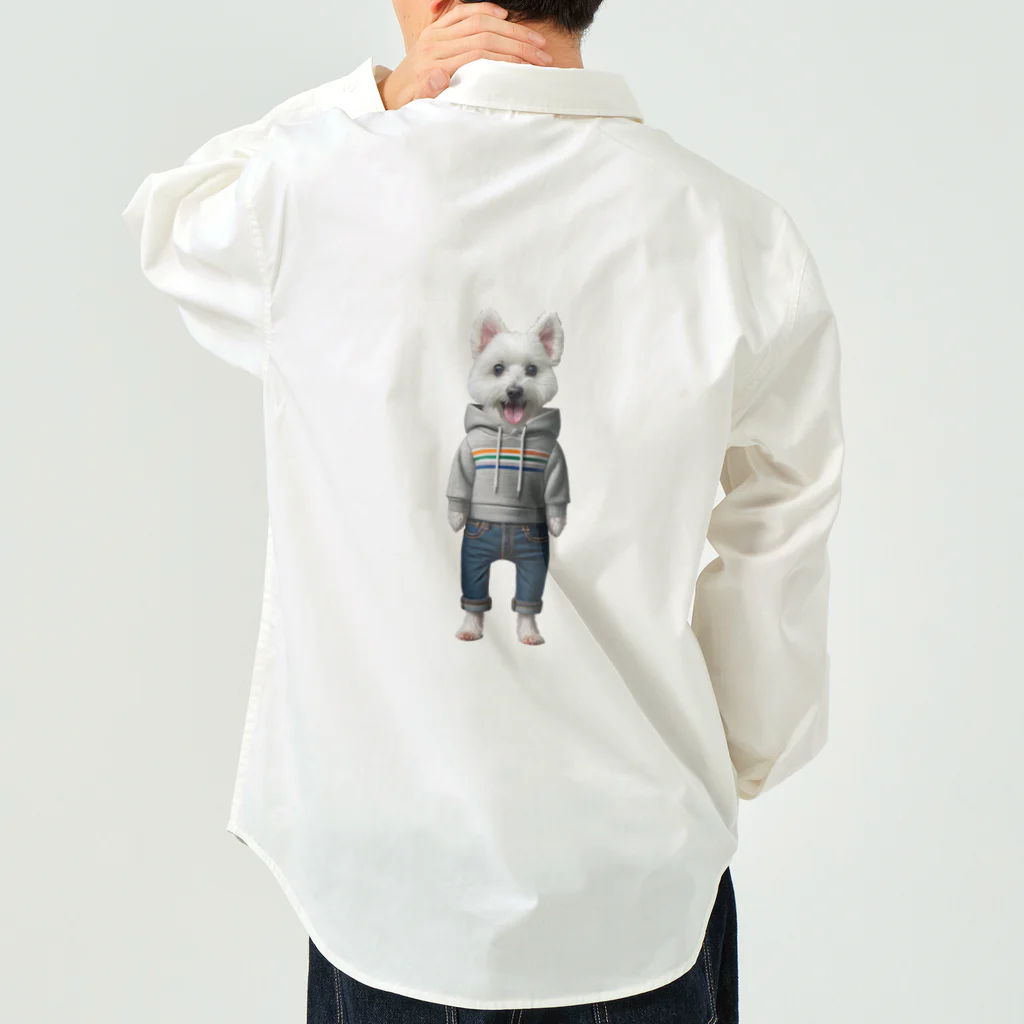 TRI-COMMA（トライカンマ）の愛犬コスチューム：優作 Work Shirt