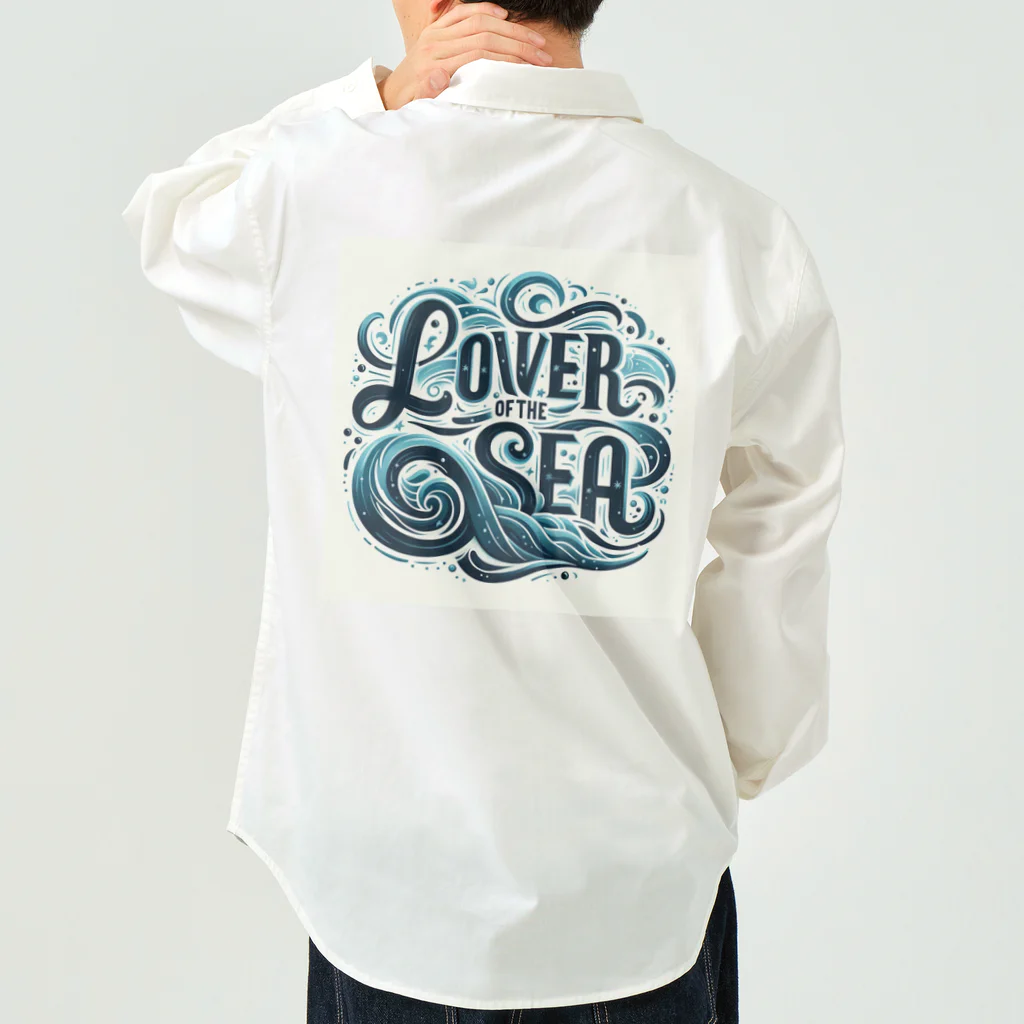 ocean roomのlover of the sea ワークシャツ