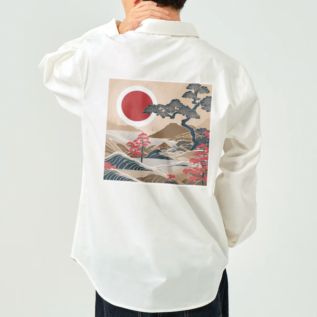 横里沙里の和の彩り Work Shirt
