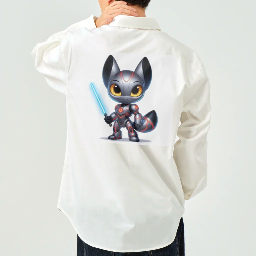 ゆうちゃんNFTいいねの耳長フェネックちゃんヒーローバージョン Work Shirt