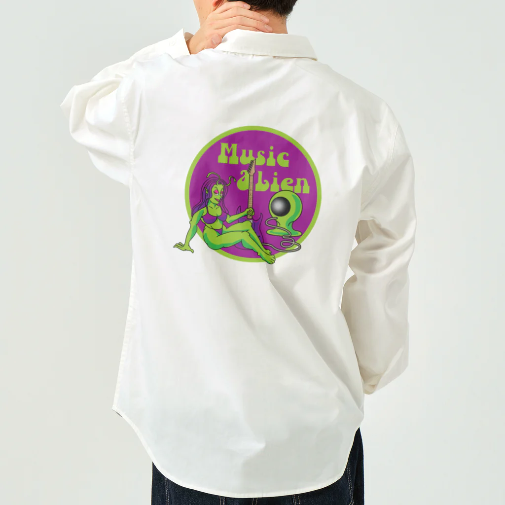 提供 tshopのMUSIC ALIEN Work Shirt