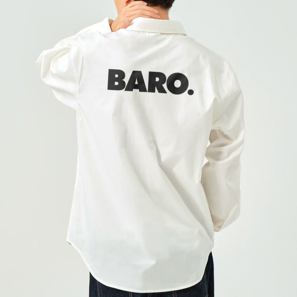 おもしろいTシャツ屋さんのBARO.　バーロー　馬鹿野郎　コナン ワークシャツ