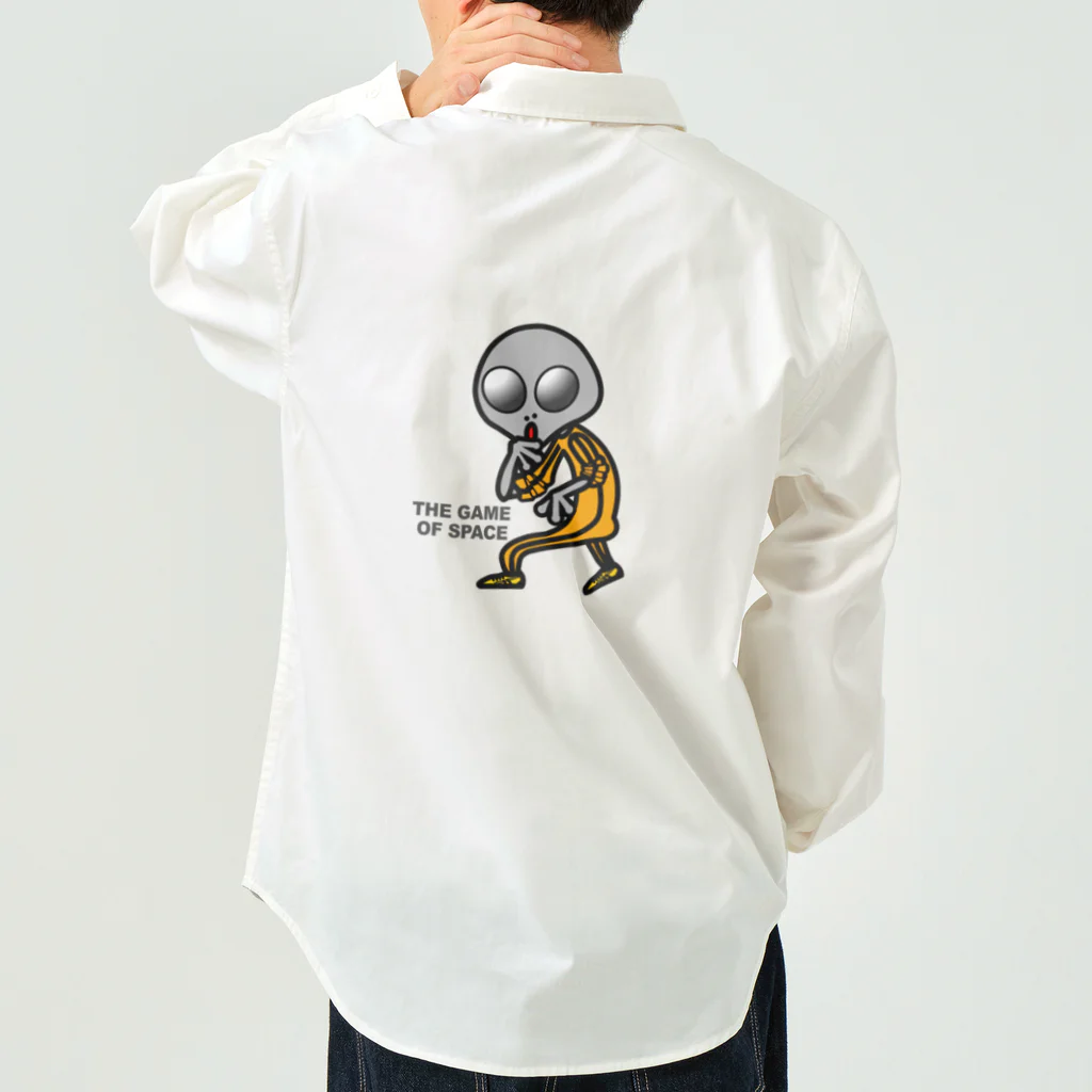 オリジナルデザインTシャツ　SMOKIN'の宇宙遊戯 ポスターバージョン Work Shirt