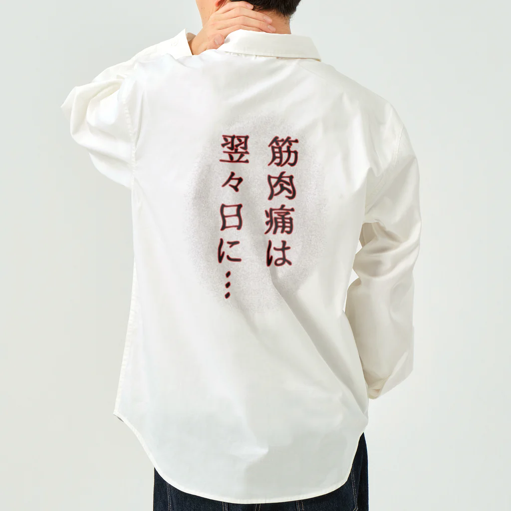 ウチのMEIGENやさんの筋肉痛は翌々日に… Work Shirt