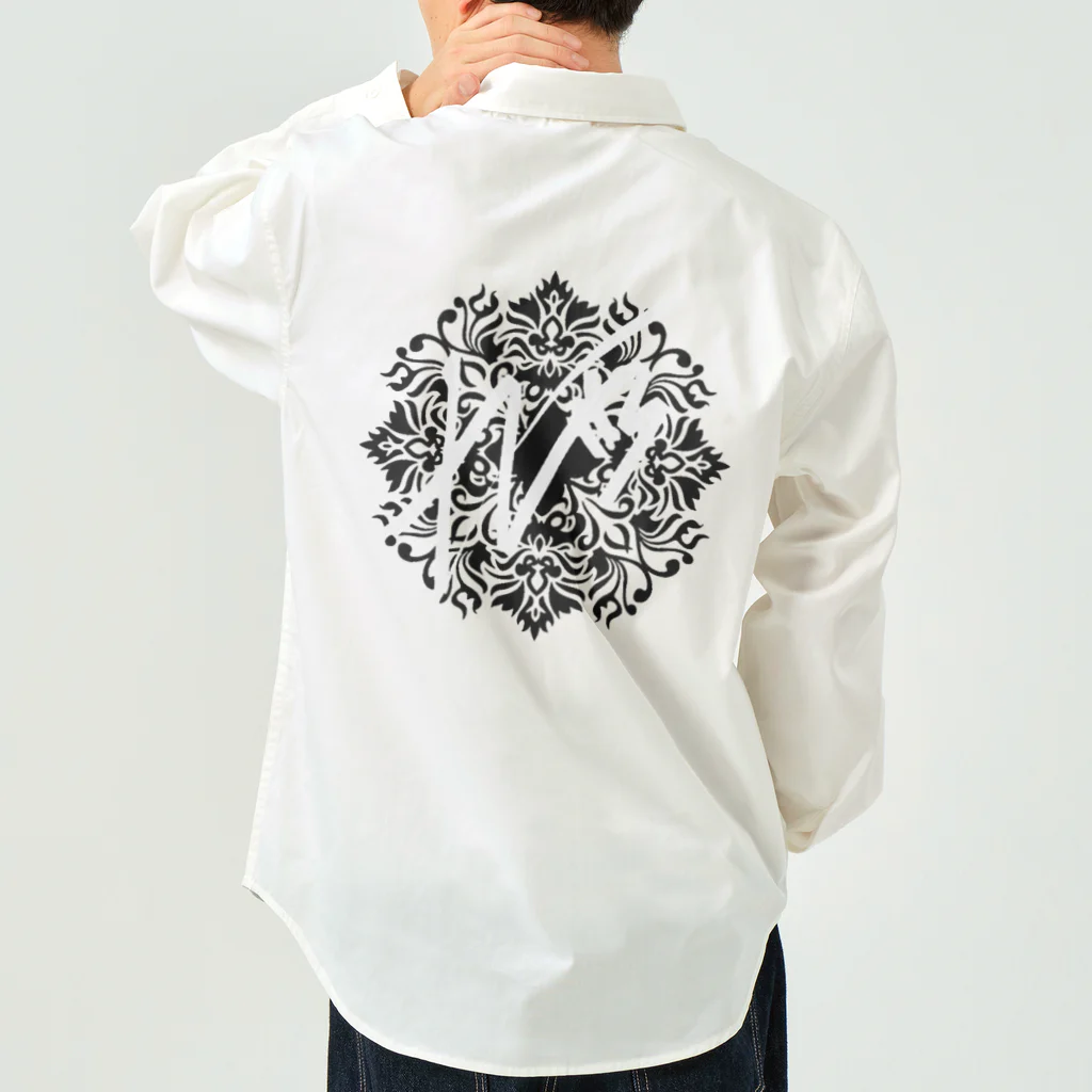 ベトナムズのgeometric work shirt ワークシャツ