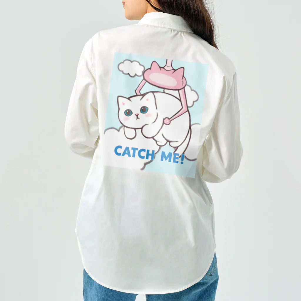 ふわにゃんshopのCATCH ME! ワークシャツ Work Shirt