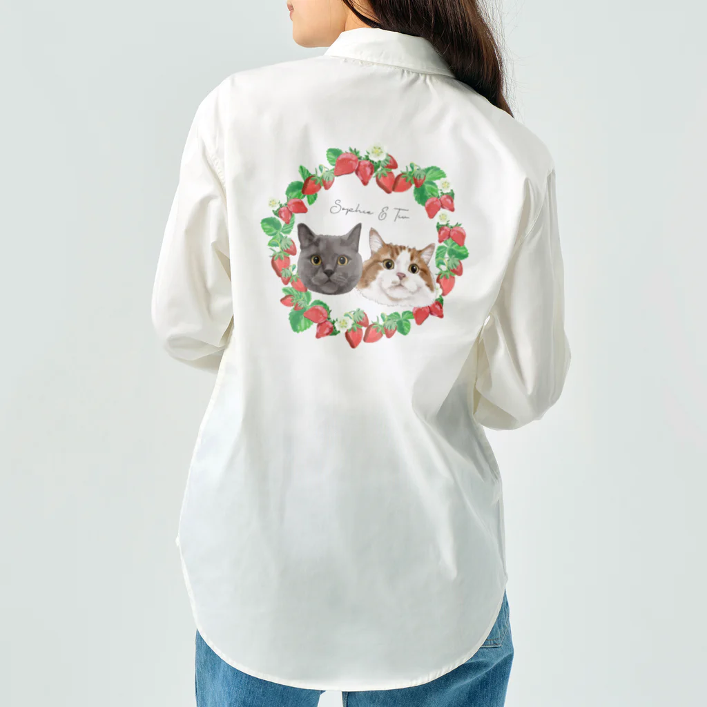 みきぞーん｜保護猫 ミッキー画伯と肉球とおともだちのsophie tiv Work Shirt